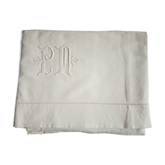 Old drap embroidered monogram pm in métis 280 x 185