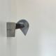 Vintage adjustable wall lamp, chrome-plated metal, modernist, France, 1940