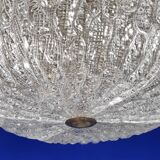1960s Orrefors Carl Fagerlund Brass & Crystal ‘Embassy’ Pendant Lamp