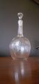 Carafe xixème en verre soufflé et ciselé