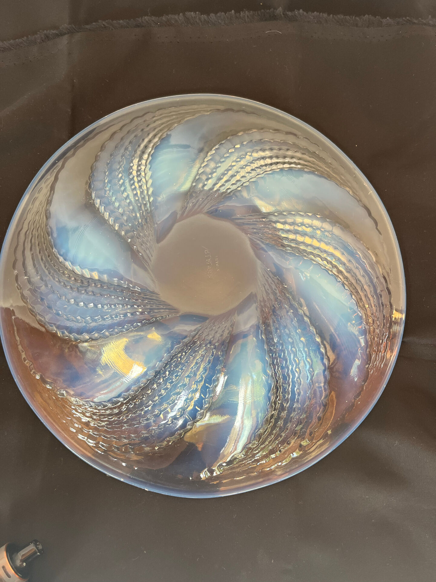 Assiette René Lalique