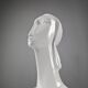 Art Deco Style Ceramic Woman Bust