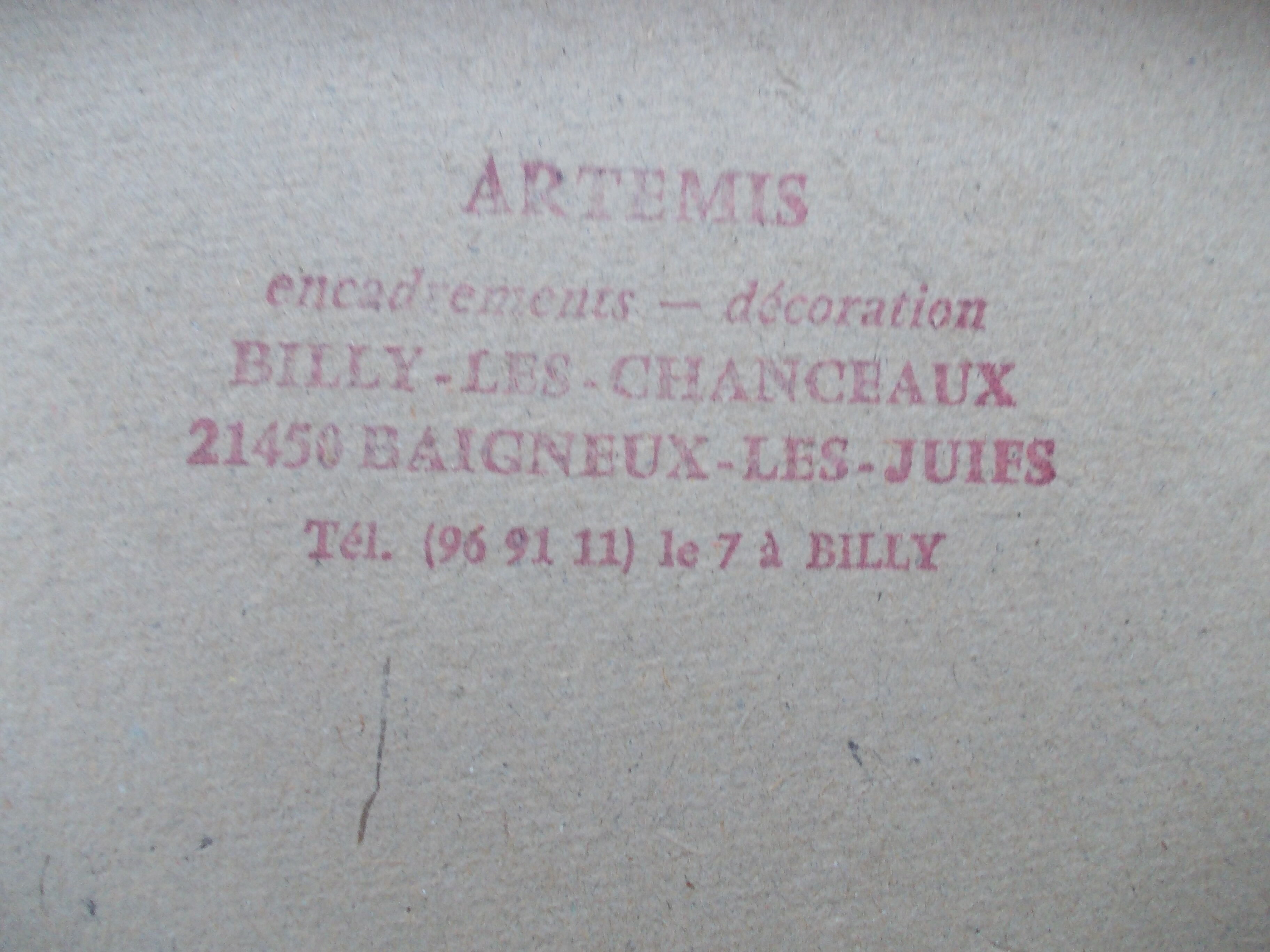 PAINTING oil painted on wood BOUQUET OF ROSES signed C.P., pretty frame ARTEMIS 1975, still life, CP