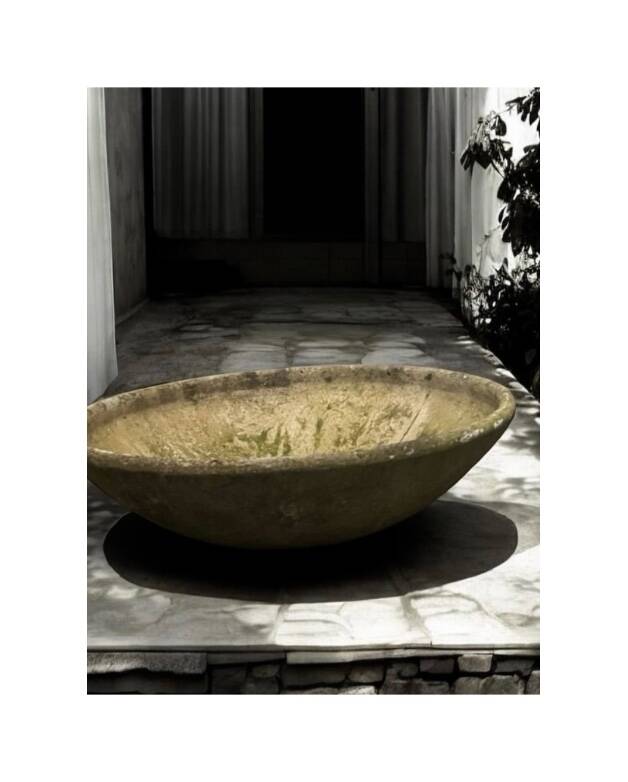 XXL fibrecement planter Willy Guhl by Eternit, design 1970