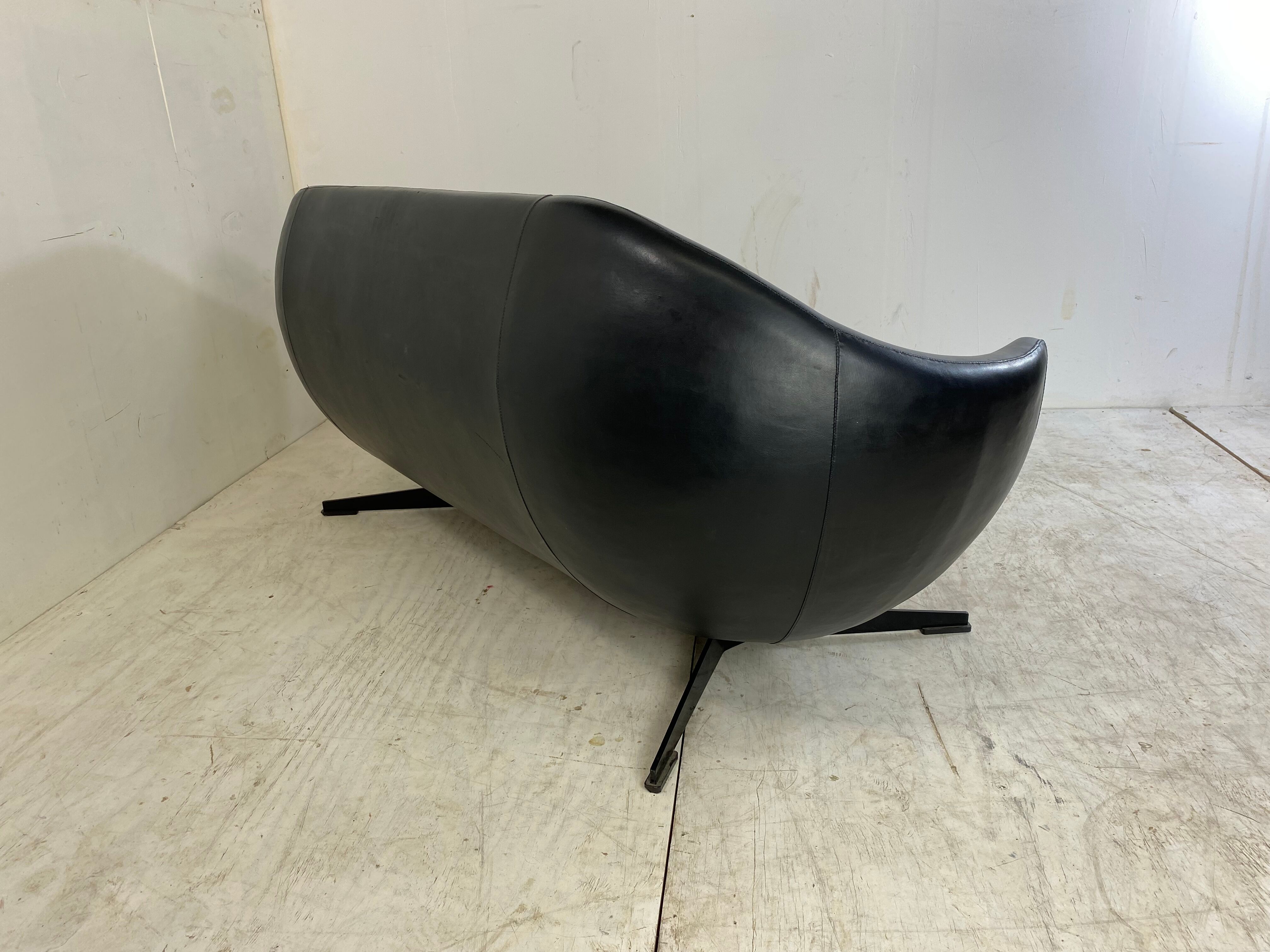 Mid-Century Space Age Sofa by Pierre Guariche for Meurop, 1960s