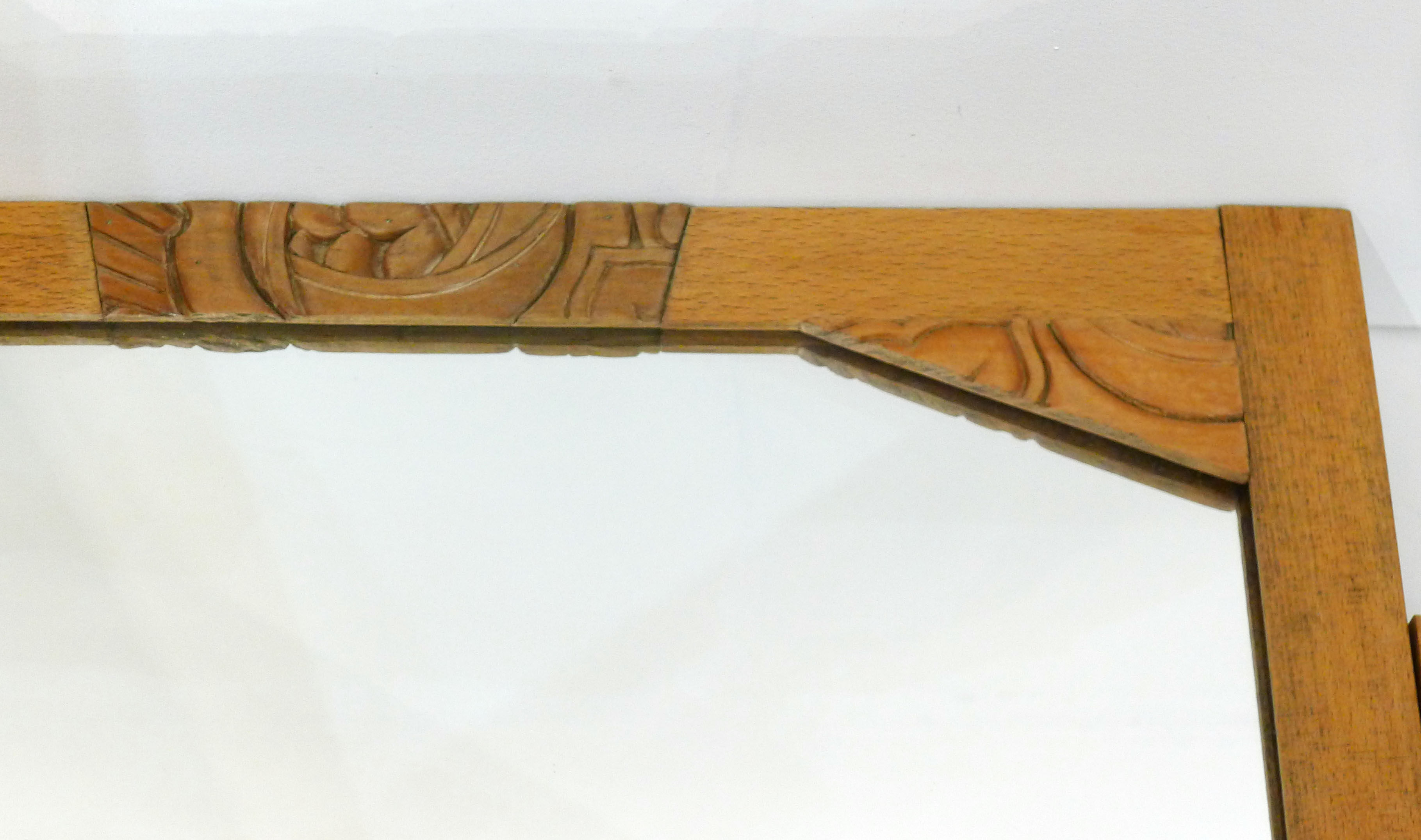 Art Deco dressing table mirror 60x39cm