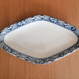 Dish in earthenware of Salins model François 1er