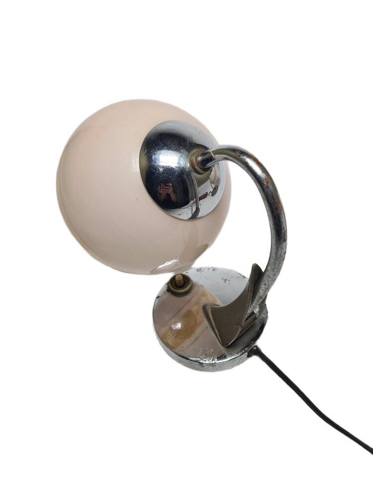 Art Deco bedside lamp, former Czechoslovakia, 1950s