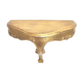 Small golden console