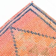 Tapis De Cuisine 2x12 Orange Tapis De Coureur Vintage Herki, 73x369Cm