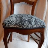 Two Louis Philippe chairs re-labeled "Reptiles"