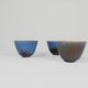 Mid-Century Modern Set of 3 Bowls Rörstrand Gunnar Nylund, Sweden, 1950s