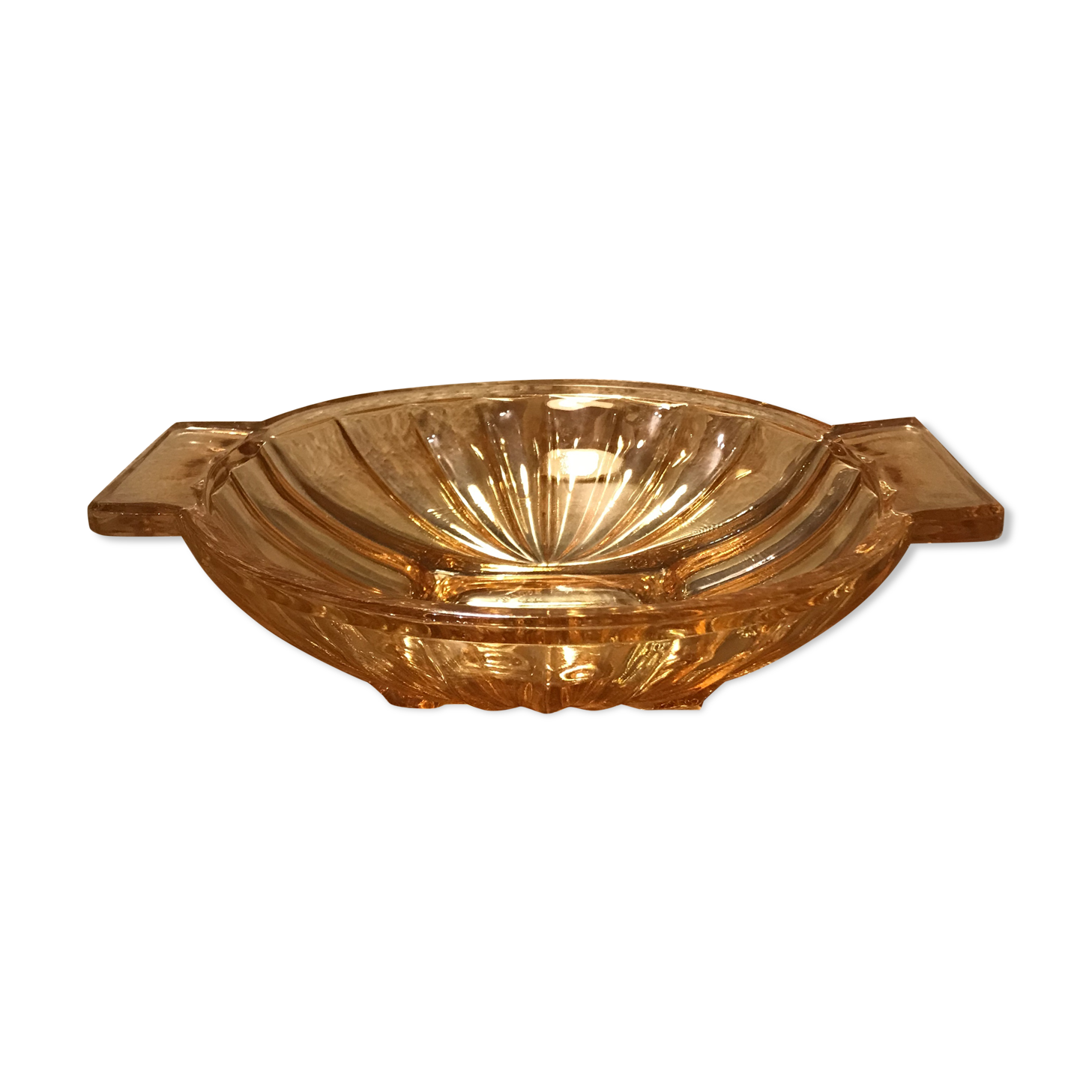 Flat vintage art deco