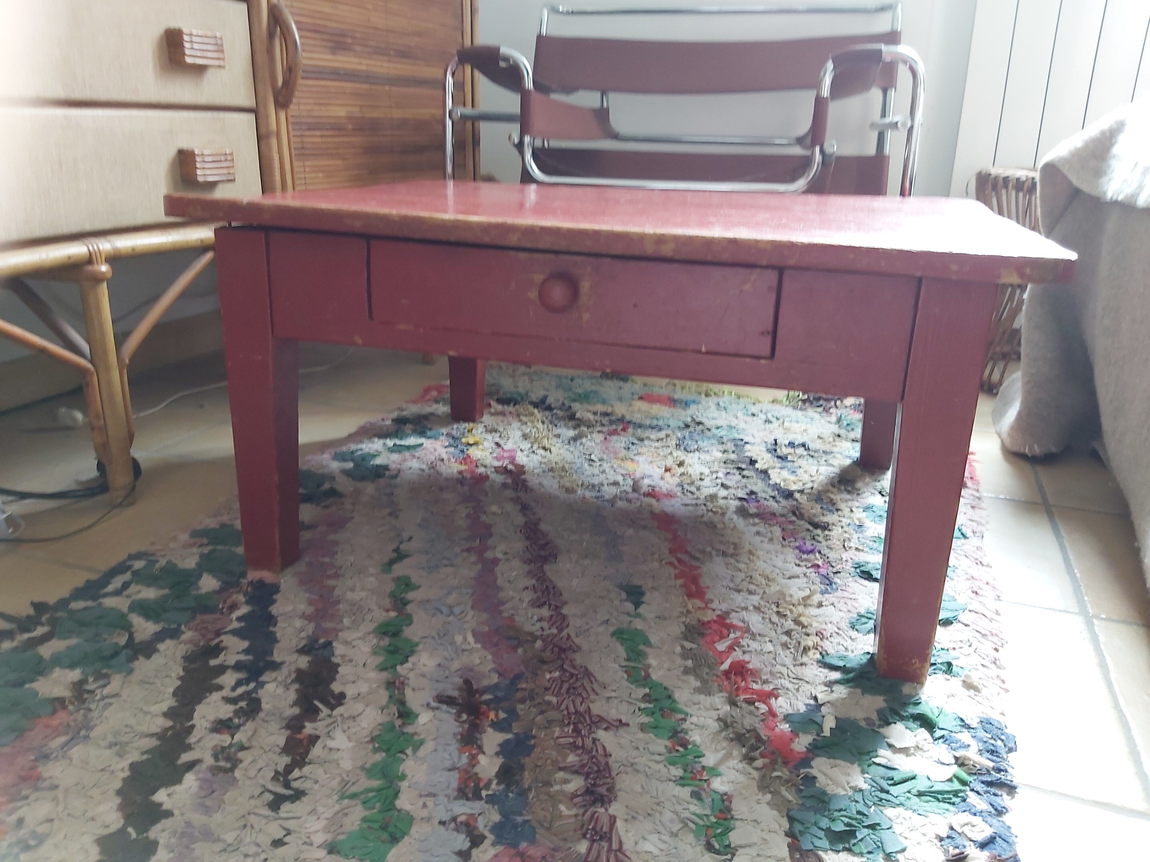 Vintage farm coffee table