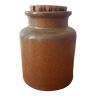 Stoneware pot with cork stopper