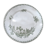 Plate faience st amand