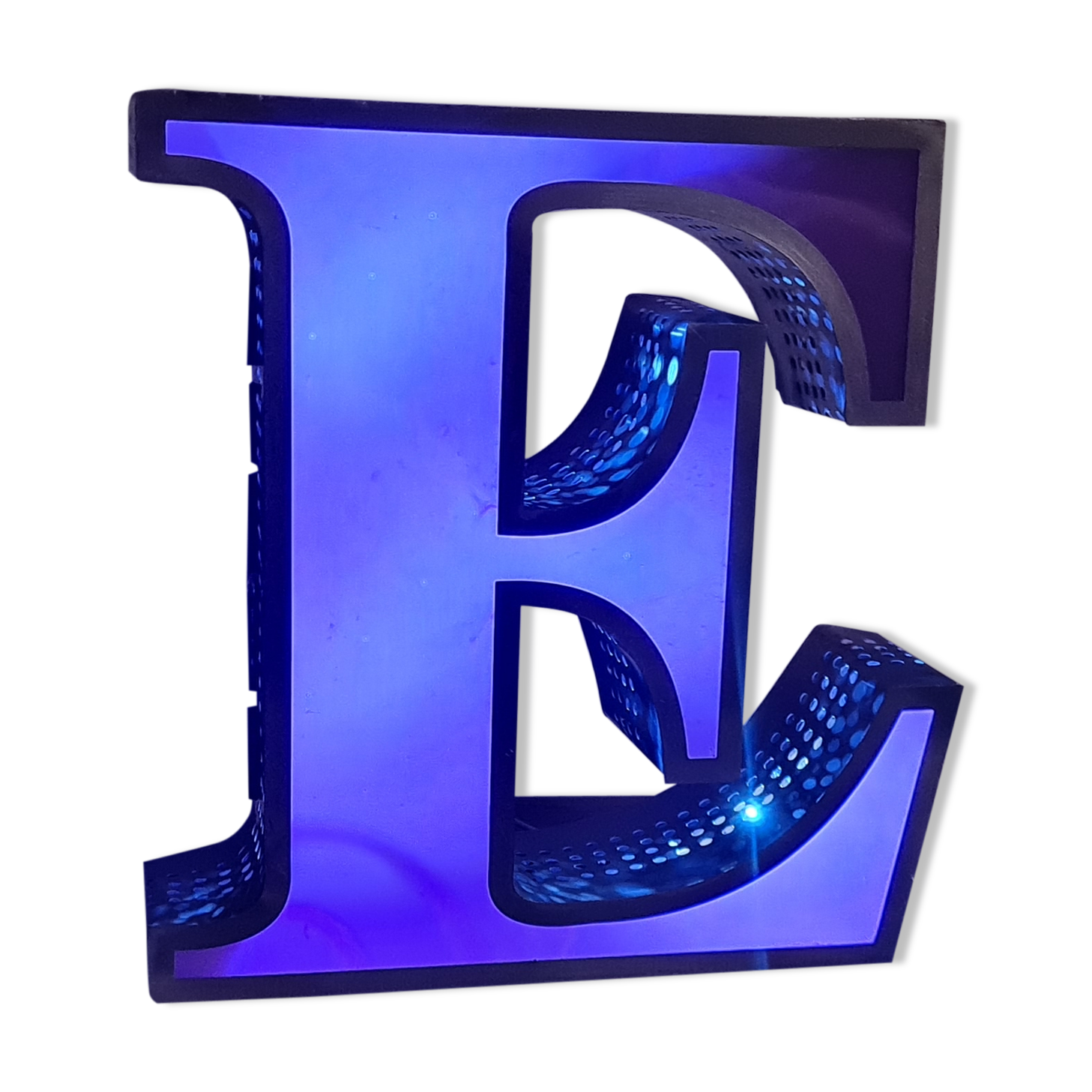 Lettre vintage LED "E"