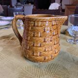 Jug basket sarreguemines