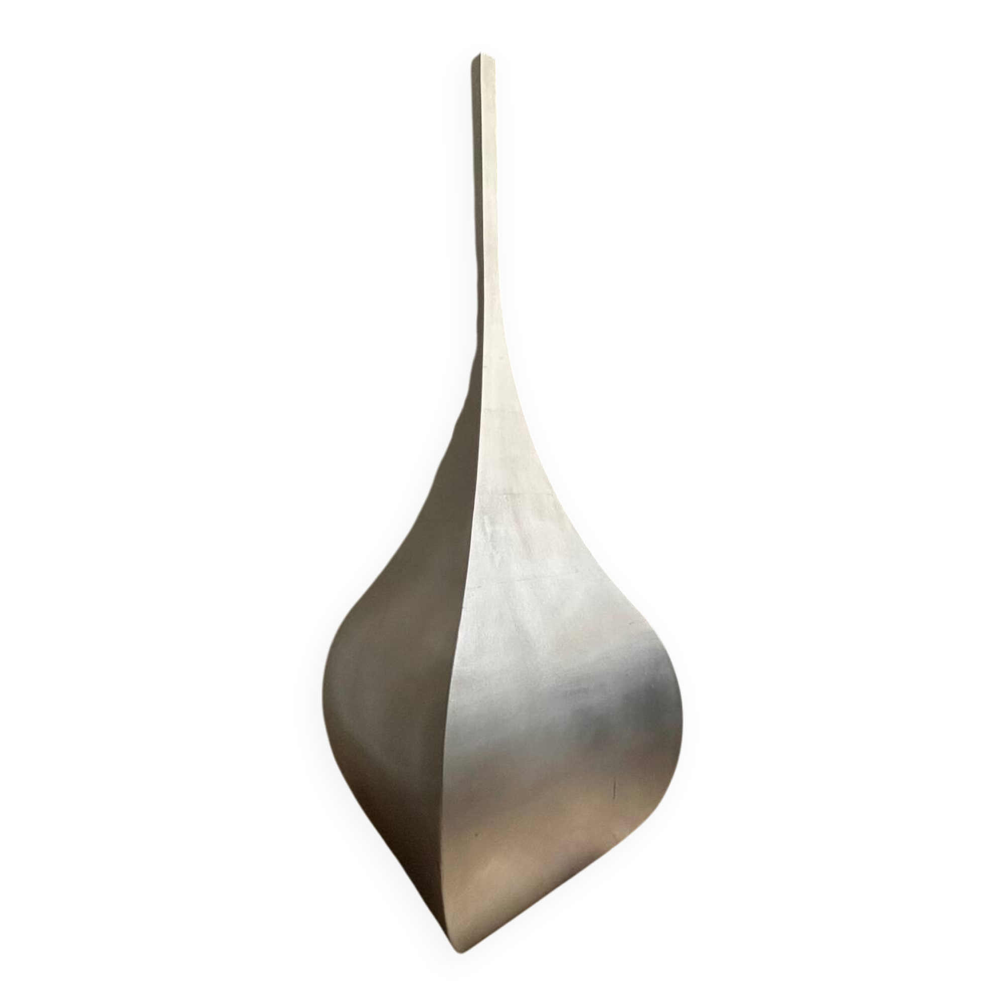 Vase sculptural monumental en Alu– Design italien – De Castelli