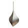 Vase sculptural monumental en Alu– Design italien – De Castelli