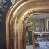 Louis Philippe mirror with pediment 154 x 98