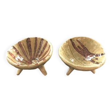 Set 2 tripod cups