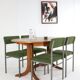 Set van 4 vintage stoelen 'Traunraut'