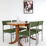 Set van 4 vintage stoelen 'Traunraut'