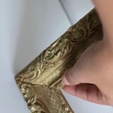 Old gilded wooden frame