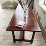 XXL table in solid dark walnut 3m