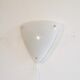Vintage metal and perspex 1950 wall lamp