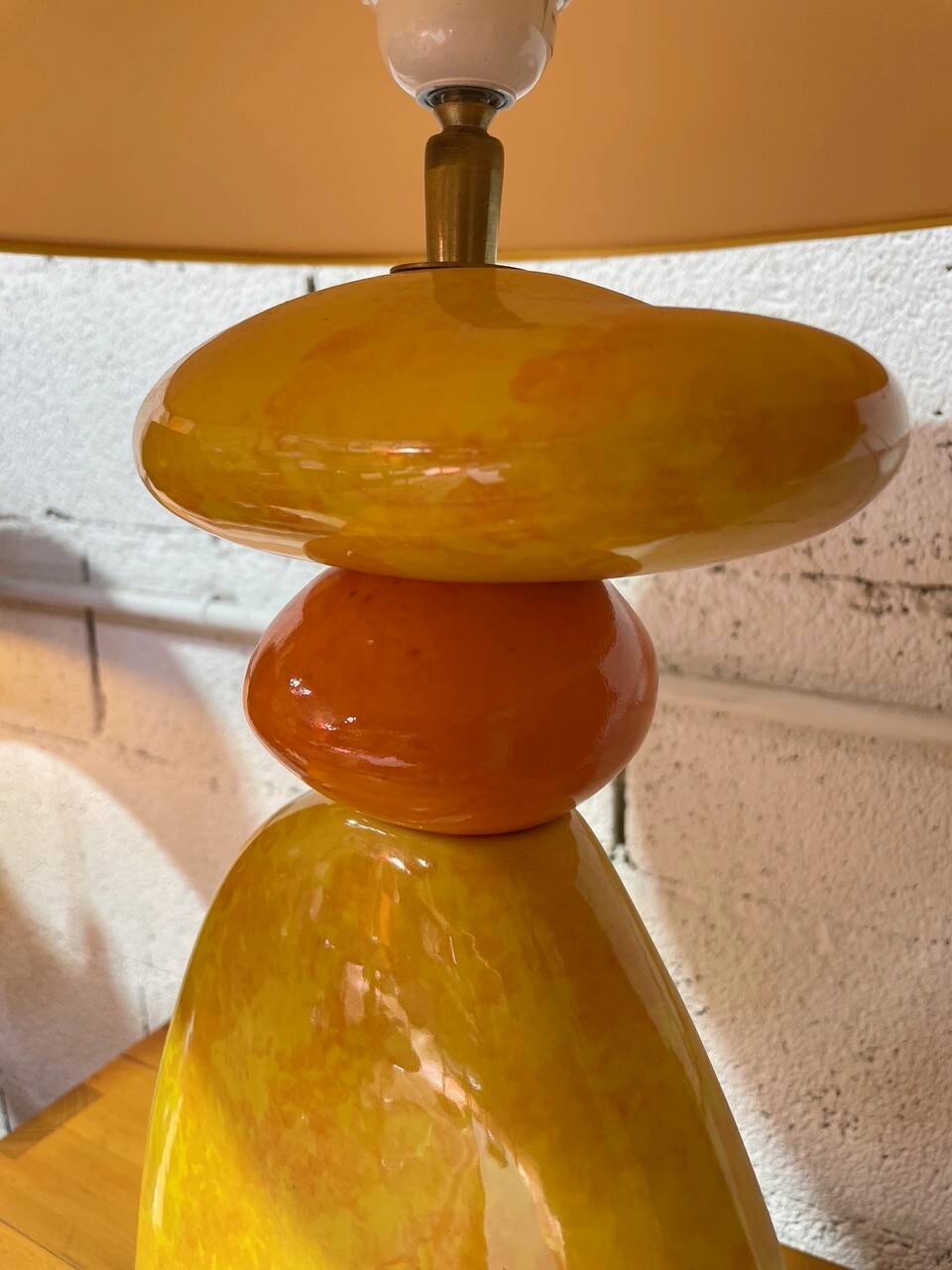 Lampe en céramique de François Châtain