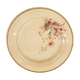 Flat plates 22,  Saint Amand, Earthenware, Fanny and Michel