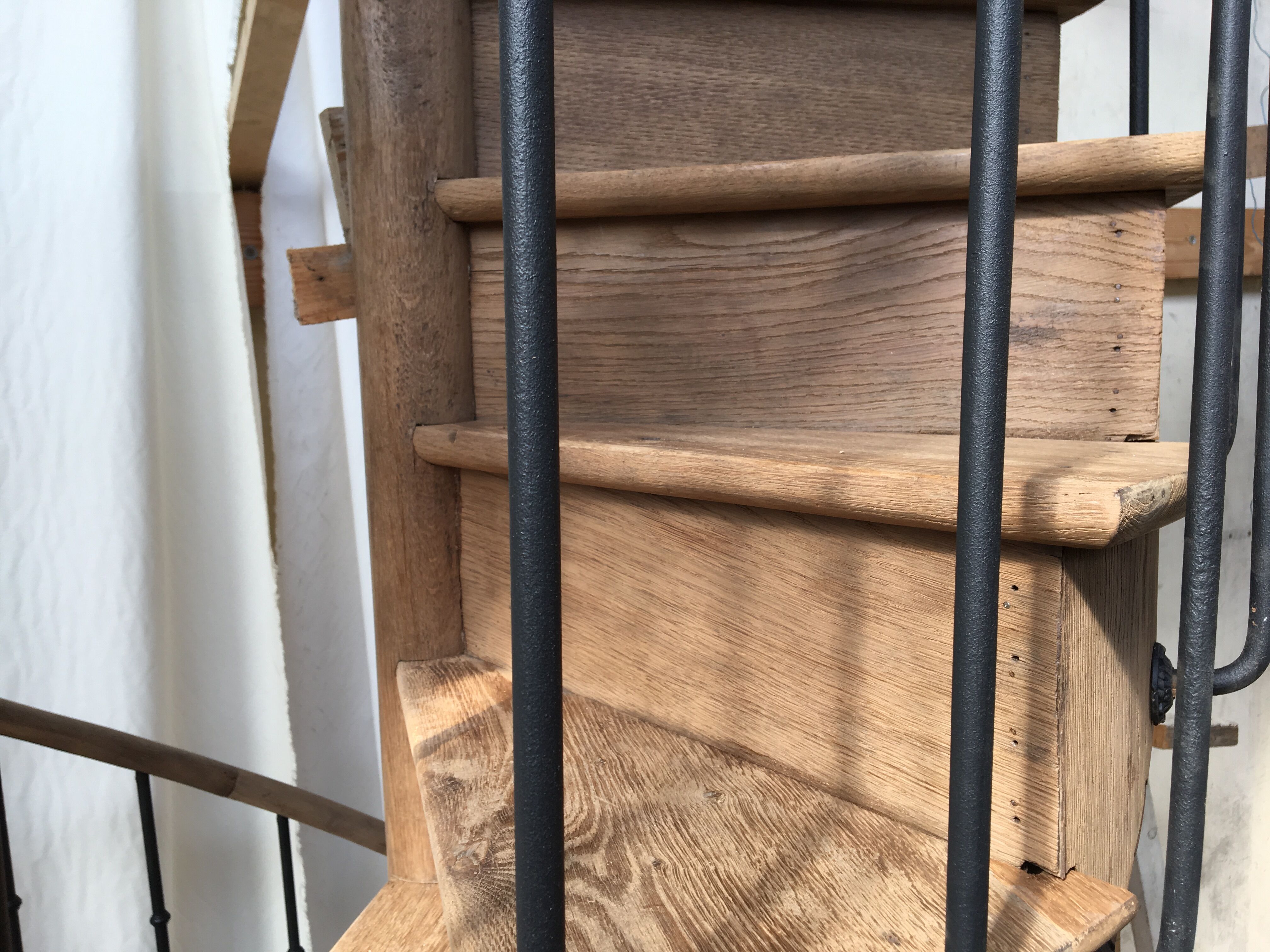 Ancient spiral staircase 1900