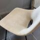 A barrel chair by Pierre Guariche, Steiner, vintage beige fabric from the 1950s.