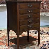 Furniture with mahogany partitions early 20th century