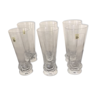 6 verres daum avec leur emballage