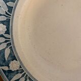 6 hollow plates art nouveau Creil and Montereau Labrador Warsaw 19th