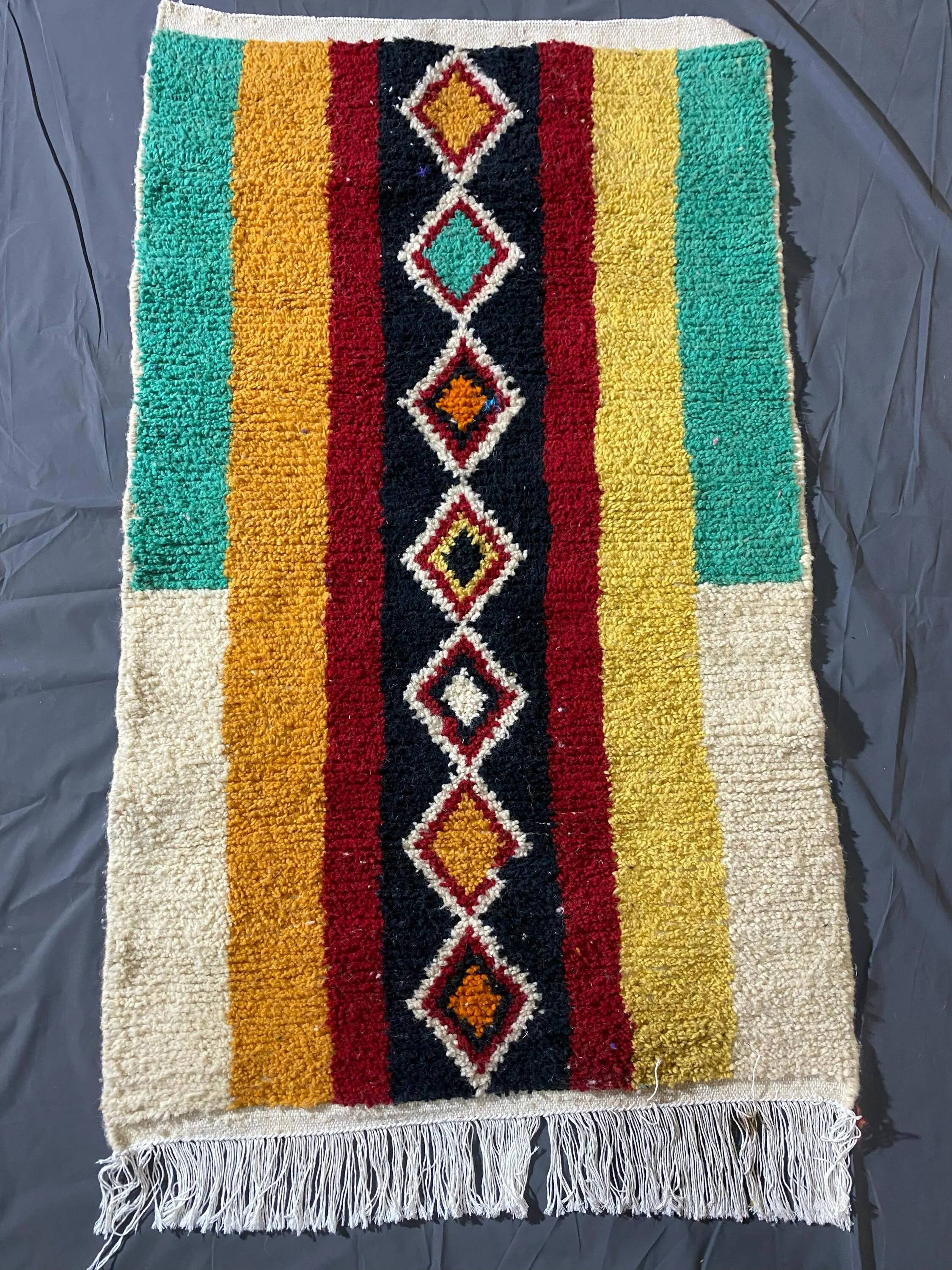 Authentic Berber rug 3 x 2 m