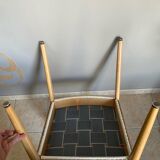 Scandinavian chair in honey colour