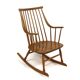 Rocking-chair scandinave "Grandessa", Lena Larsson, Nesto, Suède, 1960