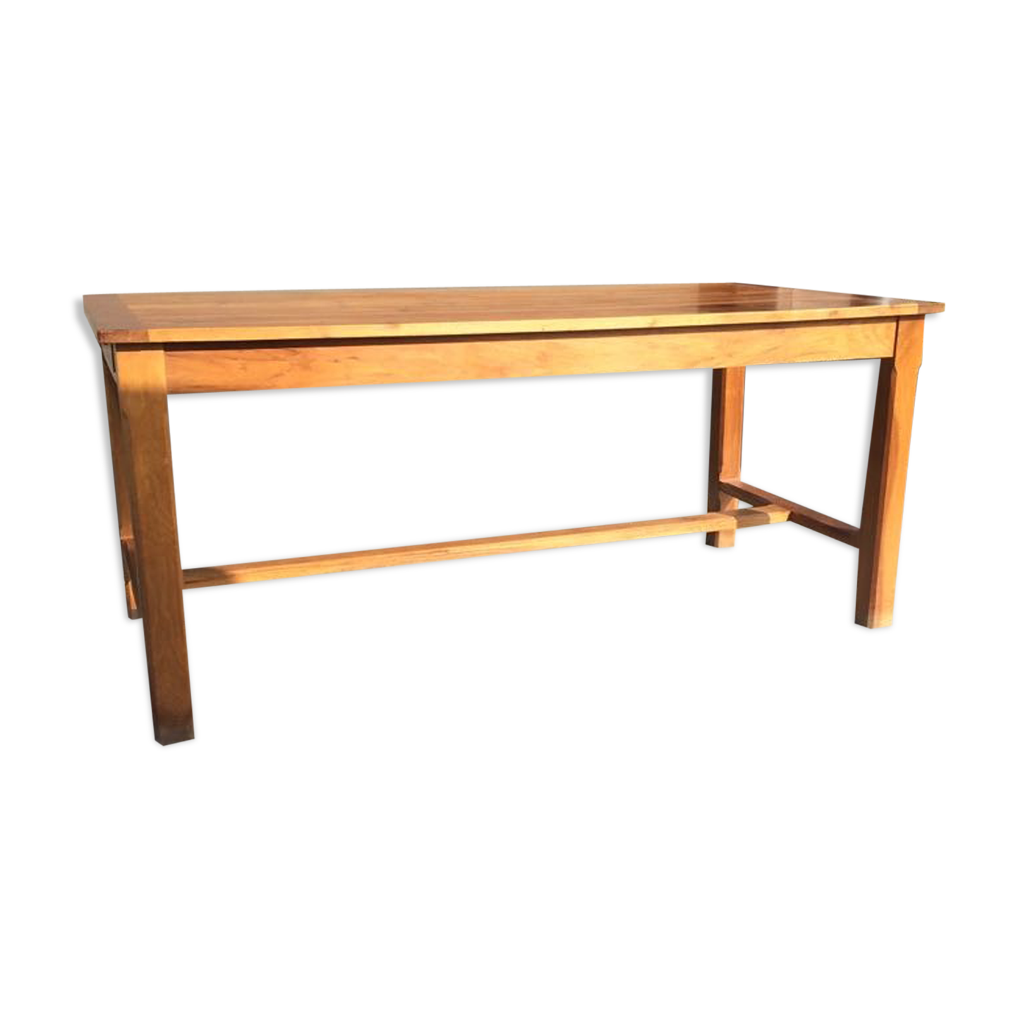 Stretchy farm table Walnut 1969