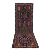 Tapis de couloir turc vintage