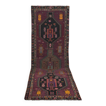 Tapis de couloir turc vintage