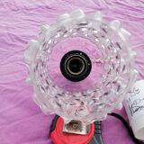 Vintage bubble glass pendant lamp