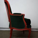 Pair of Louis XV style armchairs