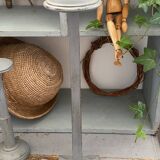Weathered hat rack
