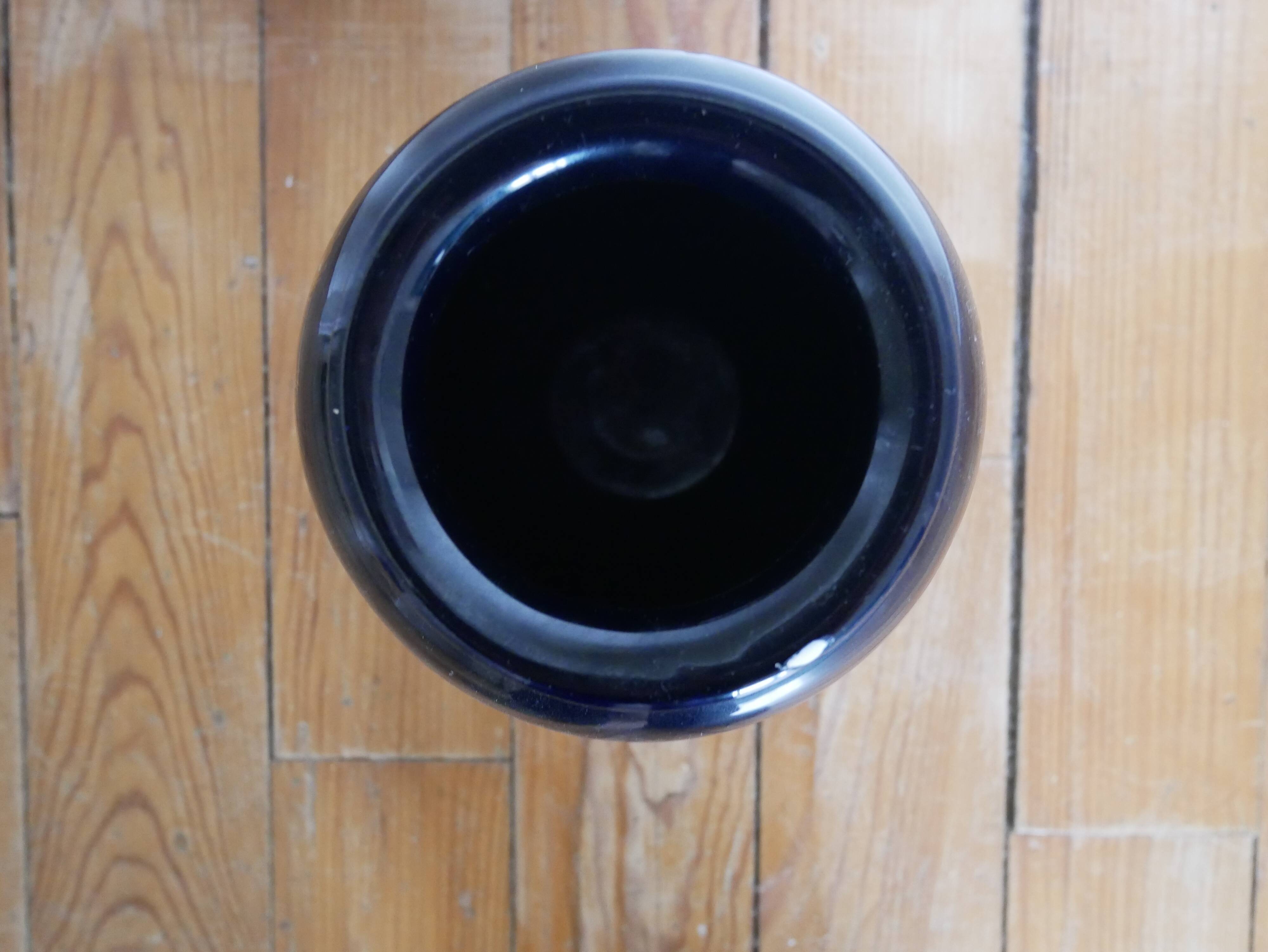 Heron decor vase