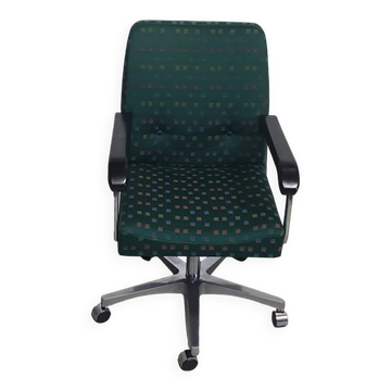 Chaise de bureau avec accoudoirs / pivotante / non réglable en hauteur