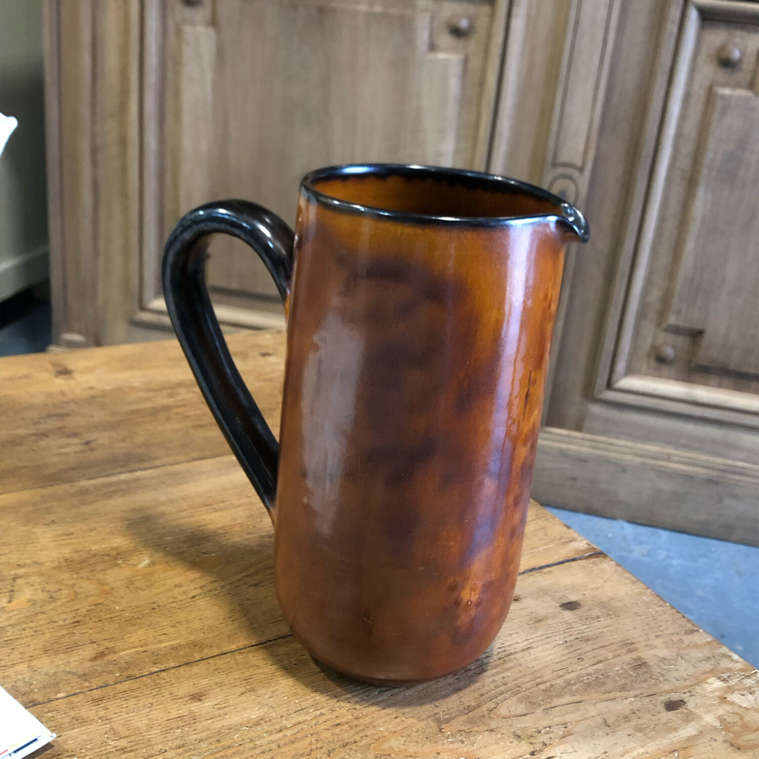 Ceramic pitcher vallauris